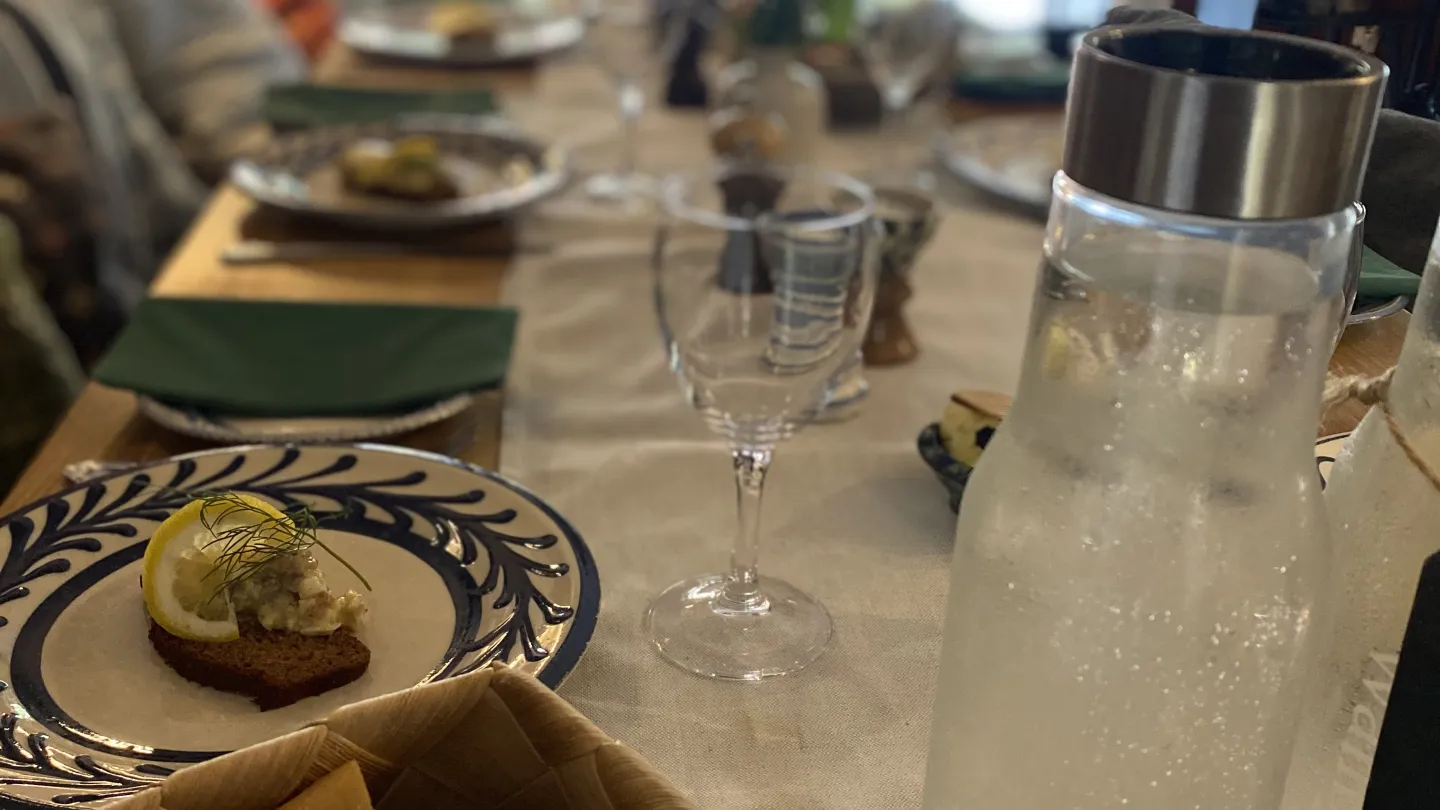 Lunch på Wallby Säteri, Vetlanda, Småland