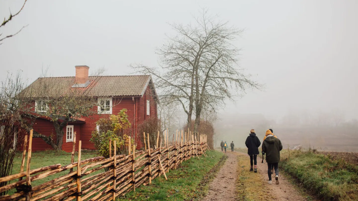 Vandring i Småland året rundt, Wallby Säteri, Vetlanda, Småland