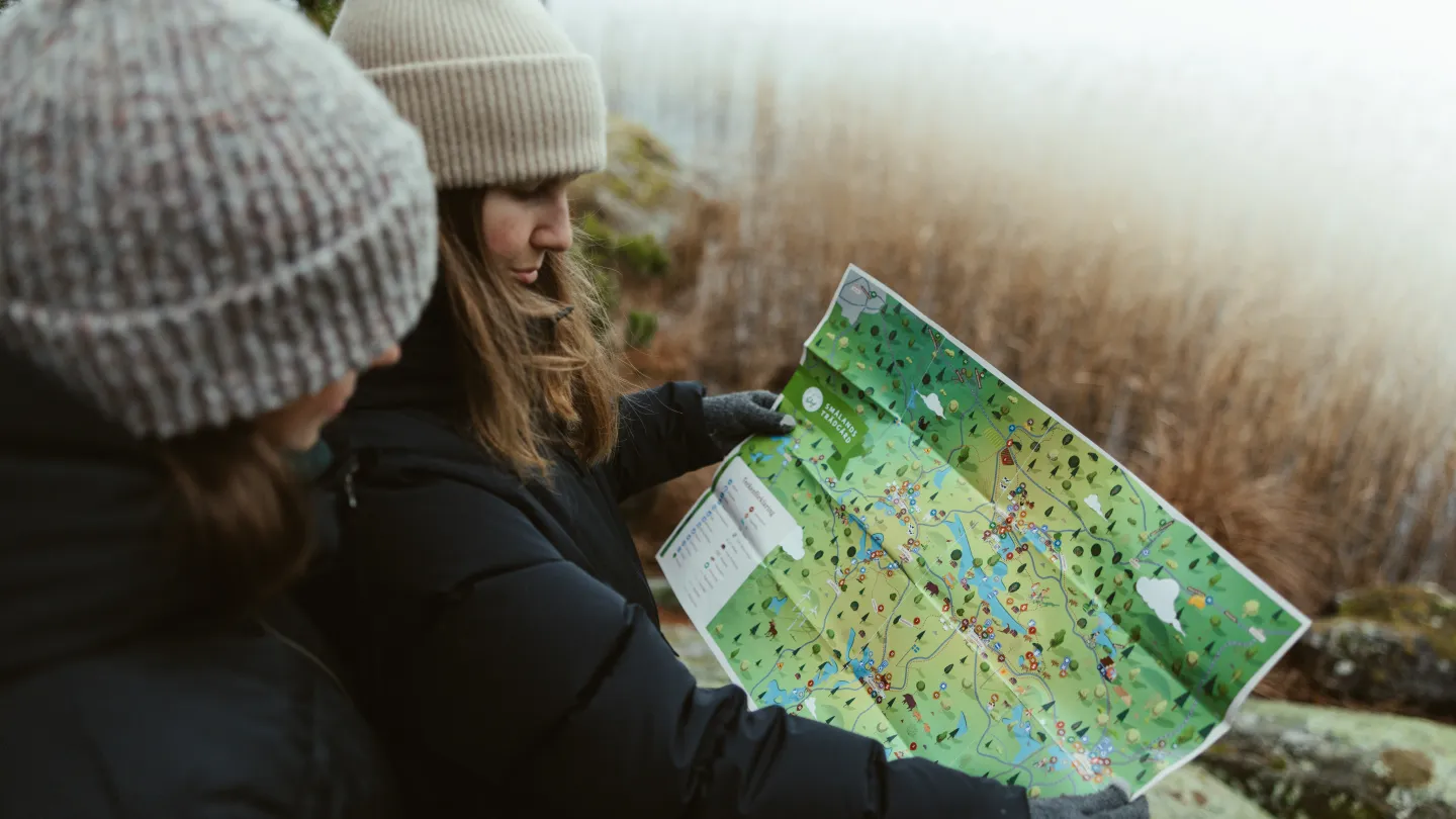 Vandring i Småland - Wallby Säteri, Vetlanda, Småland