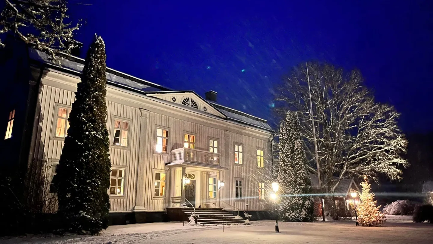 jul på Wallby Säteri, Vetlanda, Småland